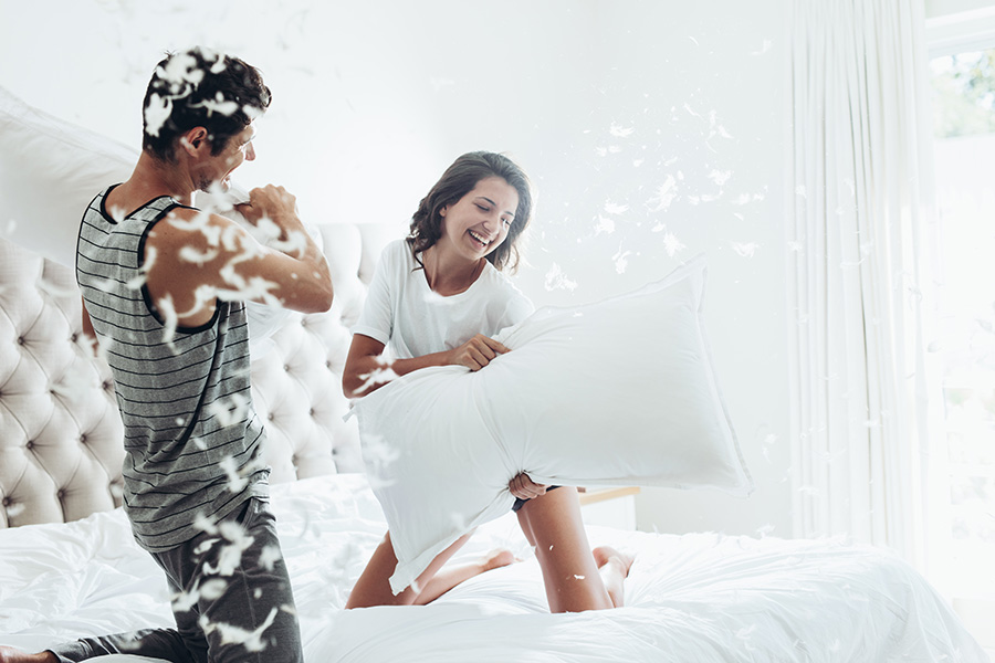 surmatelas-plume-rire